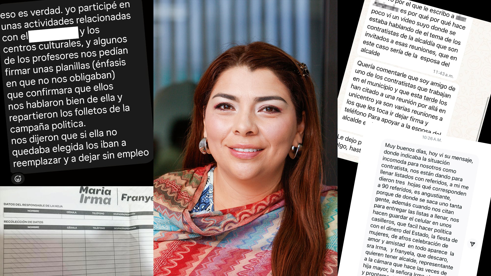 Esposa del alcalde de Pereira es señalada de utilizar la Alcaldía como plataforma política